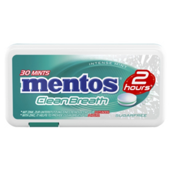 Picture of Mentos Clean Breath Mints Intense 21g x12